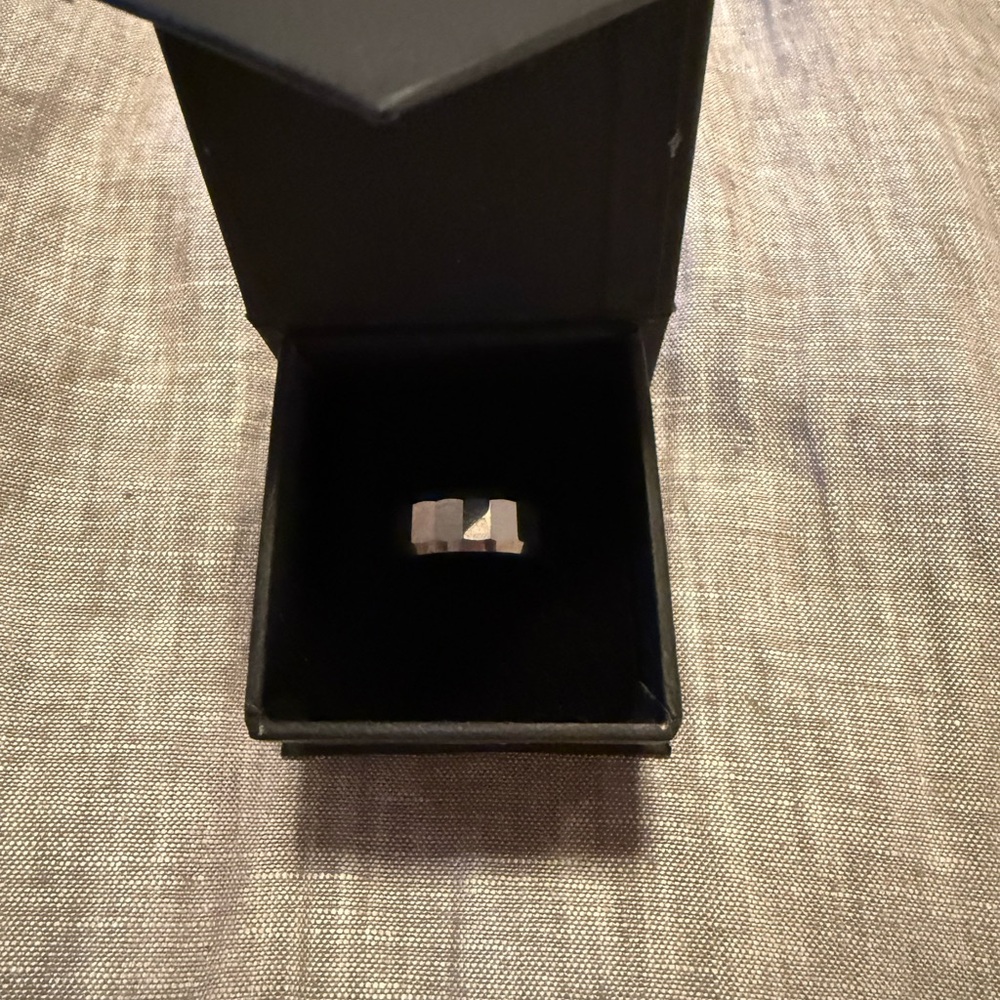Tungsten Wedding Band “Myron”